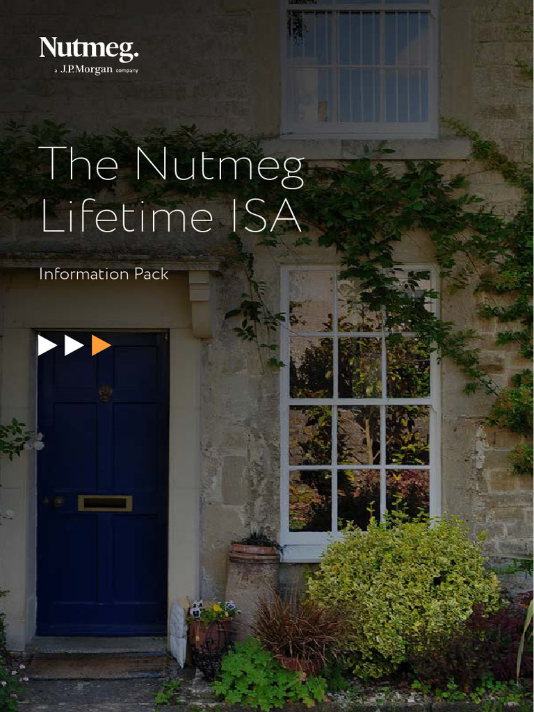 Nutmeg Lifetime ISA Information Pack PDF Pension Money