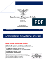 Architecture évoluée - Plan