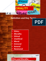 DAY 2 Definition and Key Terms - Ethics