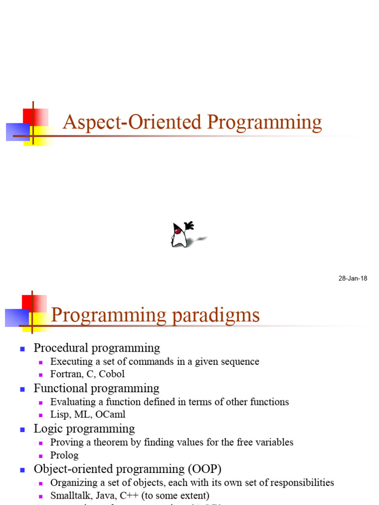 Aspect-Oriented Programming Guide | PDF