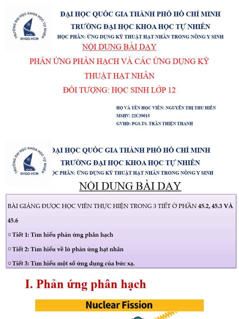 3. Ứng dụng của Phản Ứng Hạt Nhân