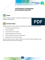 TPM 1 - Membuat Deskripsi Keselamatan Dan Kesehatan Kerja (K3)