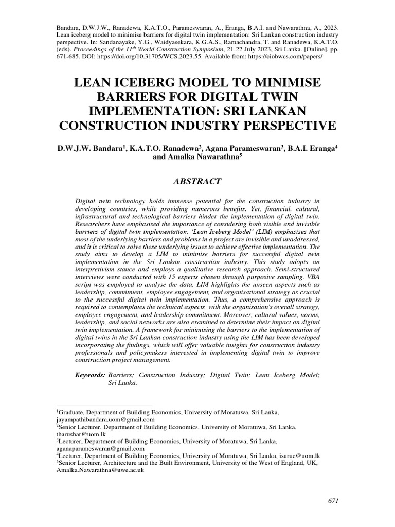 Digital Twin Implementation | PDF | Lean Manufacturing | Artificial ...