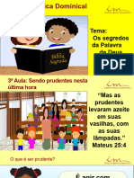 3a Aula - Slides - INT - Os Segredos Da Palavra de Deus - Sendo Prudentes Nesta Ultima Hora - Outubro 2023 2