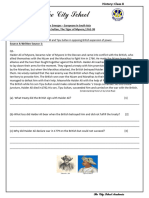 Worksheet 3-Haider Ali and Tipu Sultan, The Tiger of Mysore, 1762-99