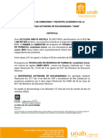 U00174918 Certificado