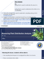 B1.3.6 Measuring Plant Distribution Analysis