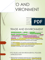 WTO AND ENVIRONMENT Final
