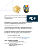 Asociația Proacta EDU - PRO SAH EDU - INSCRIERILE CONTINUA - PDF