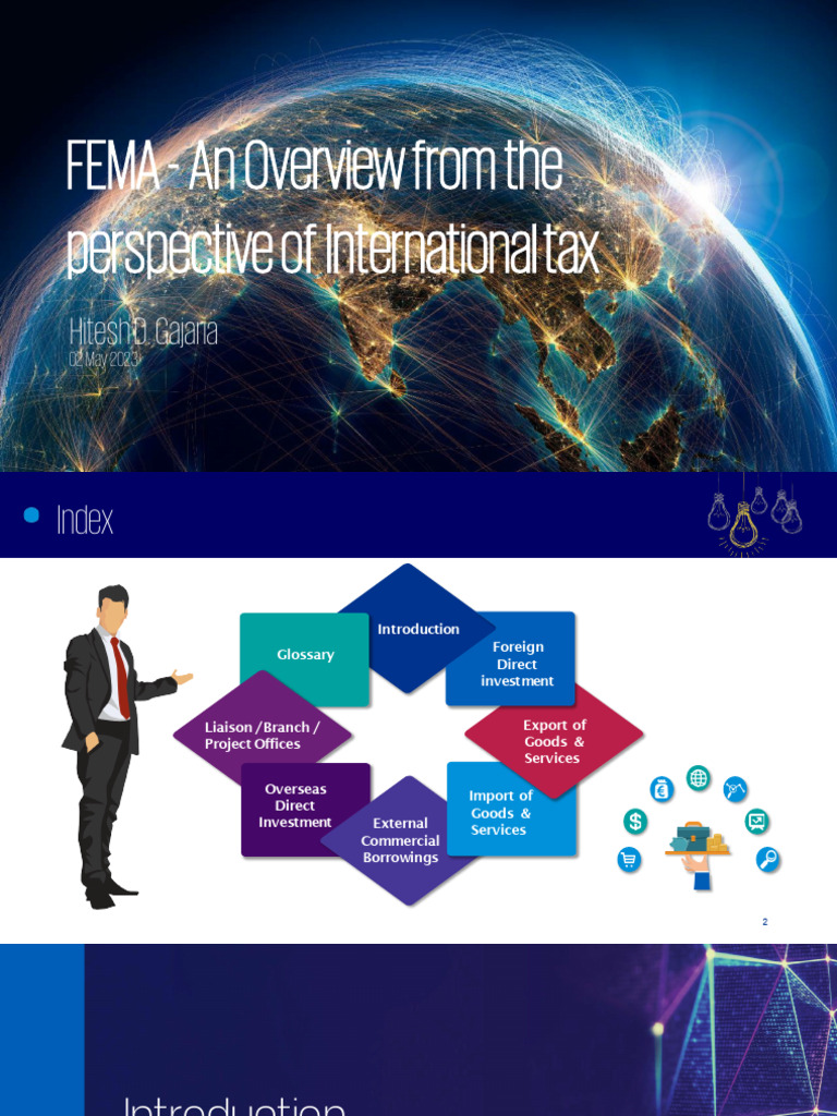 Day 25 FEMA An Overview From The Perspective of International Tax