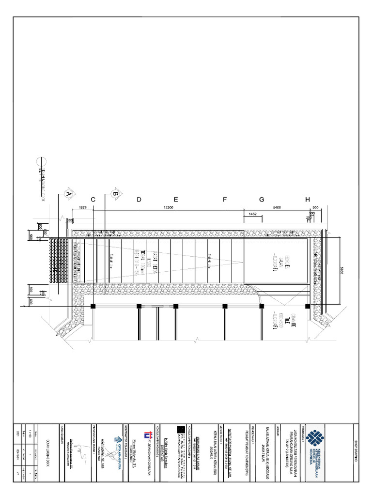 Sd.12.01 Denah Loading Dock | PDF
