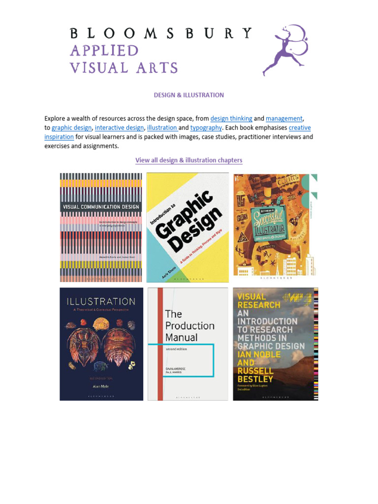 Subject Guide Bava Design and Illustration | PDF | Graphic Design | Design