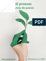 40 Proezas. Revista de Poesía, 6 (1) - 2019.