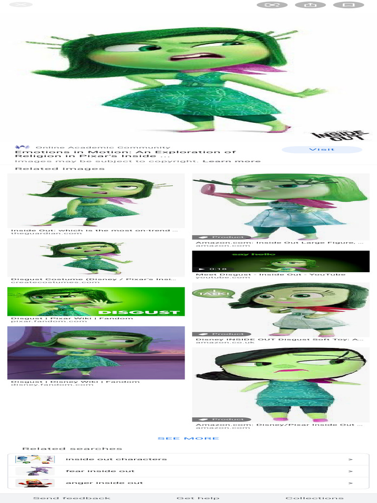 Inside Out Emotions White Background Google Search PDF