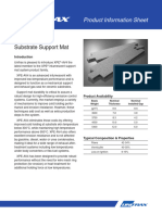 XPE - AV4 Substrate Support Mat: Product Information Sheet