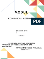 Modul Komunikasi Kesehatan