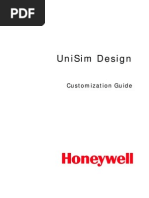 UniSim Design Customization Guide