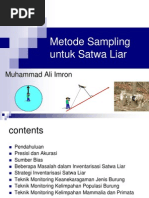 Download Teknik Inventarisasi Satwa Liar-Training02 by M Burhanudin Fauzi SN68083623 doc pdf