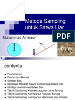 Teknik Inventarisasi Satwa Liar-Training02