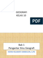 Materi Geografi Pertemuan 1 Bagian A