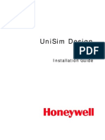 UniSim Design Installation Guide