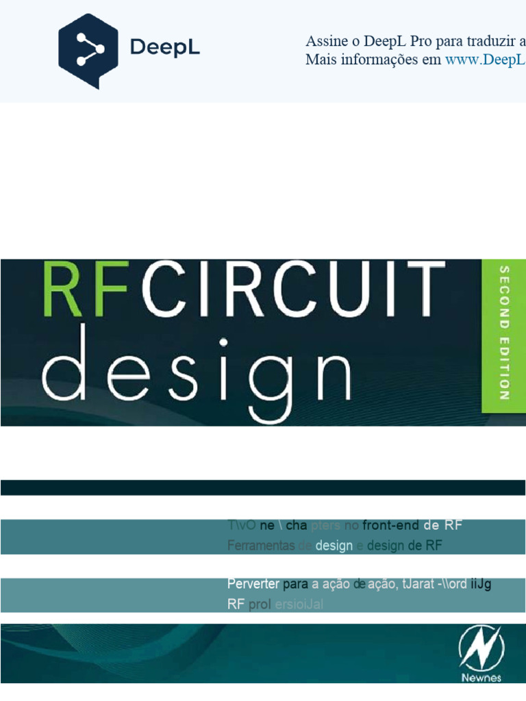 RF Circuit Design 2nd Edition PDF