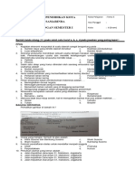 Soal UAS I Tema 5 Kelas 6 Tahun2022