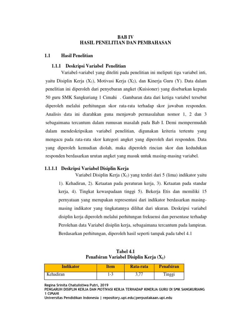 Contoh tesis bab 4 upi 2 pdf