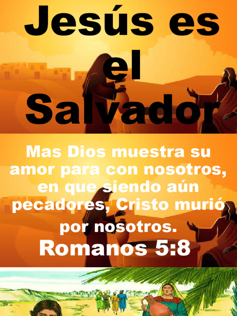 Jesús Es El Salvador PDF