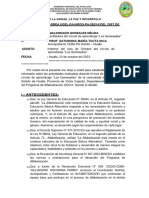 Informe Tecnico P. Facilitadora - Octubre Ne