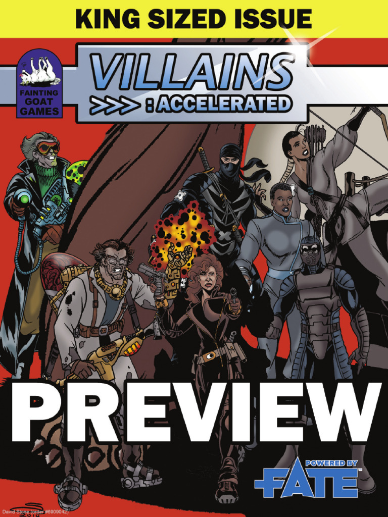 FAE Revie Villains Accelerated PDF Copyright License