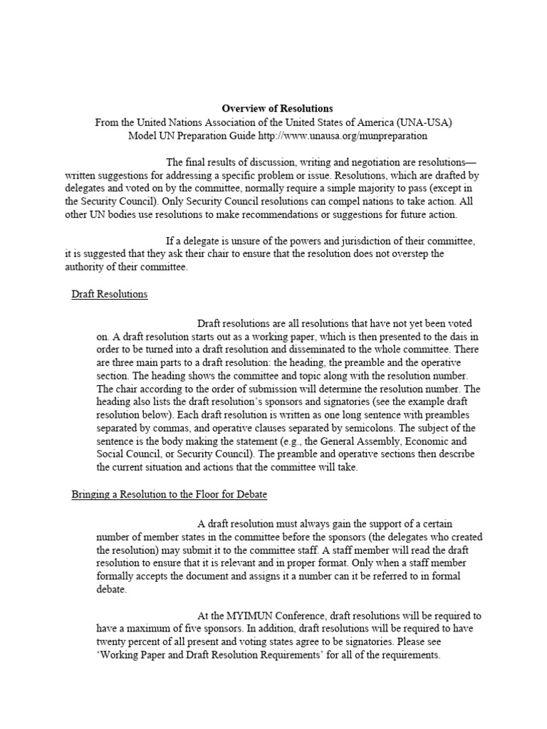 0 Model Un 101 PDF Humanitarian Aid United Nations