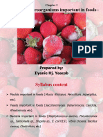 Chapter 2 - Groups of Microorganisms Important in Foods