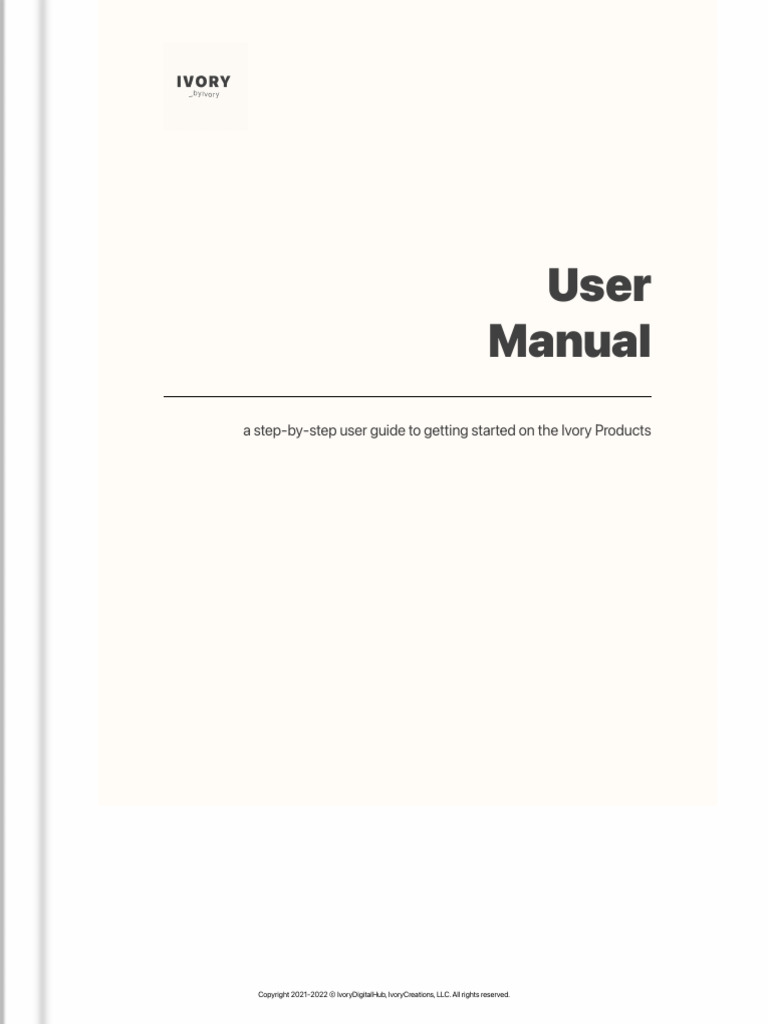 User Guides | PDF