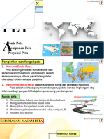 Peta (Jenis, Komponen Dan Proyeksi Peta) .Pps