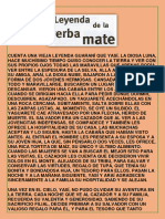 Leyenda de La Yerba Mate PDF