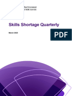 Skills Shortage Quarterly Report - March 2023