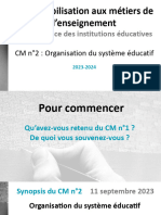 Organisation Du Système Éducatif 2023-24