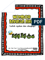 Nombor Bahasa Arab 1-100 Bondalutfi