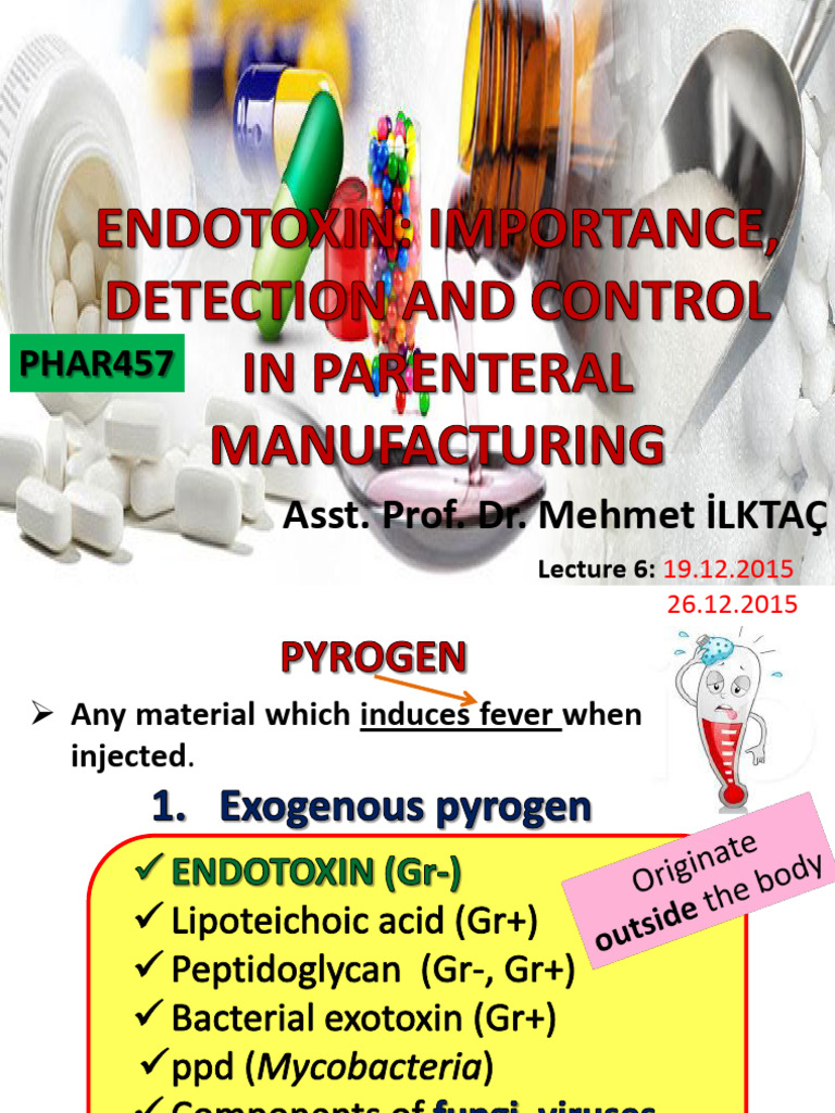 Endotoxin Calculations: Faq Document – VMVTL