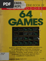 Compute!s Second Book of Commodore 64 Games