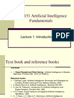 Lecture01 Introduction To Artificial Intelligence