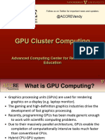 GPU Cluster4