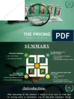 Pricing in Marketing