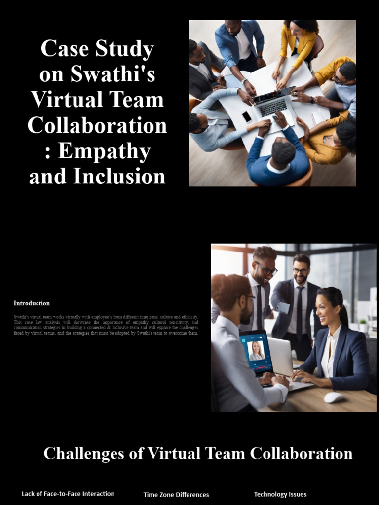 Empathy in Virtual Team Collaboration | PDF | Business