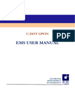 User Manual Cdot Gpon - Ems