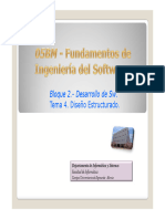 Bloque 2. Bloque 2. - Desarrollo de Desarrollo de Sw. Sw. Tema 4. Diseño Estructurado Tema 4. Diseño Estructurado