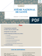 Le Système National de Santé NOUALI Nacereddine 2018