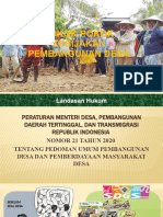 Pokok-Pokok Kebijakan Pembangunan Desa