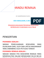 Posyandu Remaja 18 Juli 2019